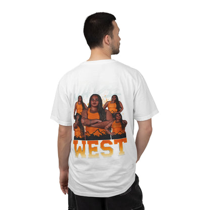 Jade West Logo Front & Back Premium Tee