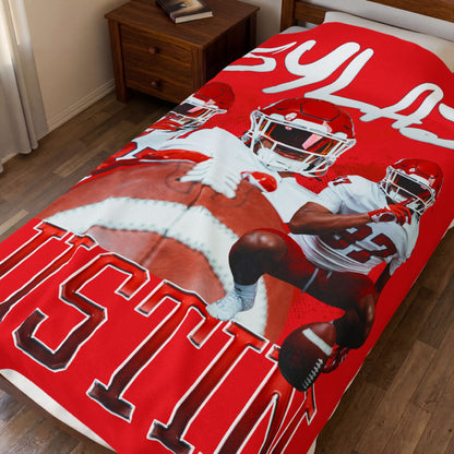 Sylas Austin 60"-80" Plush Blanket