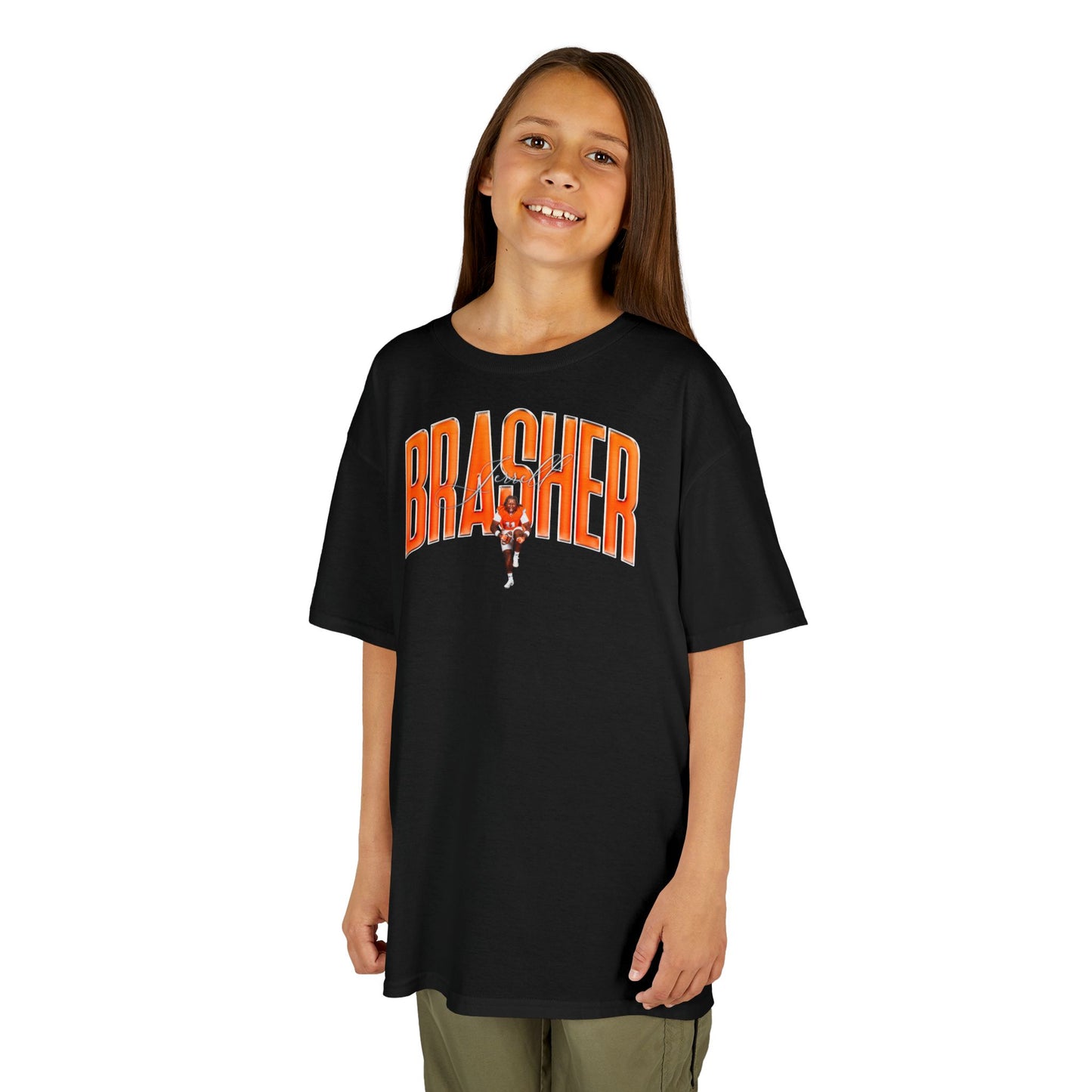 Jerrell Brasher Curved Combo Colored Kids Tee