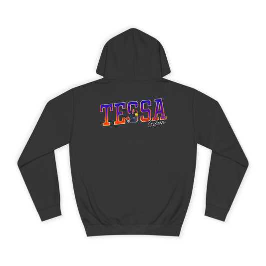 Tessa Gibson Cursive Combo Colored Premium Hoodie