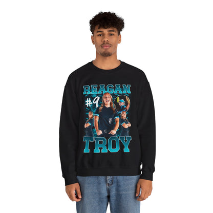 Reagan Troy Single Color Combo Crewneck Sweatshirt