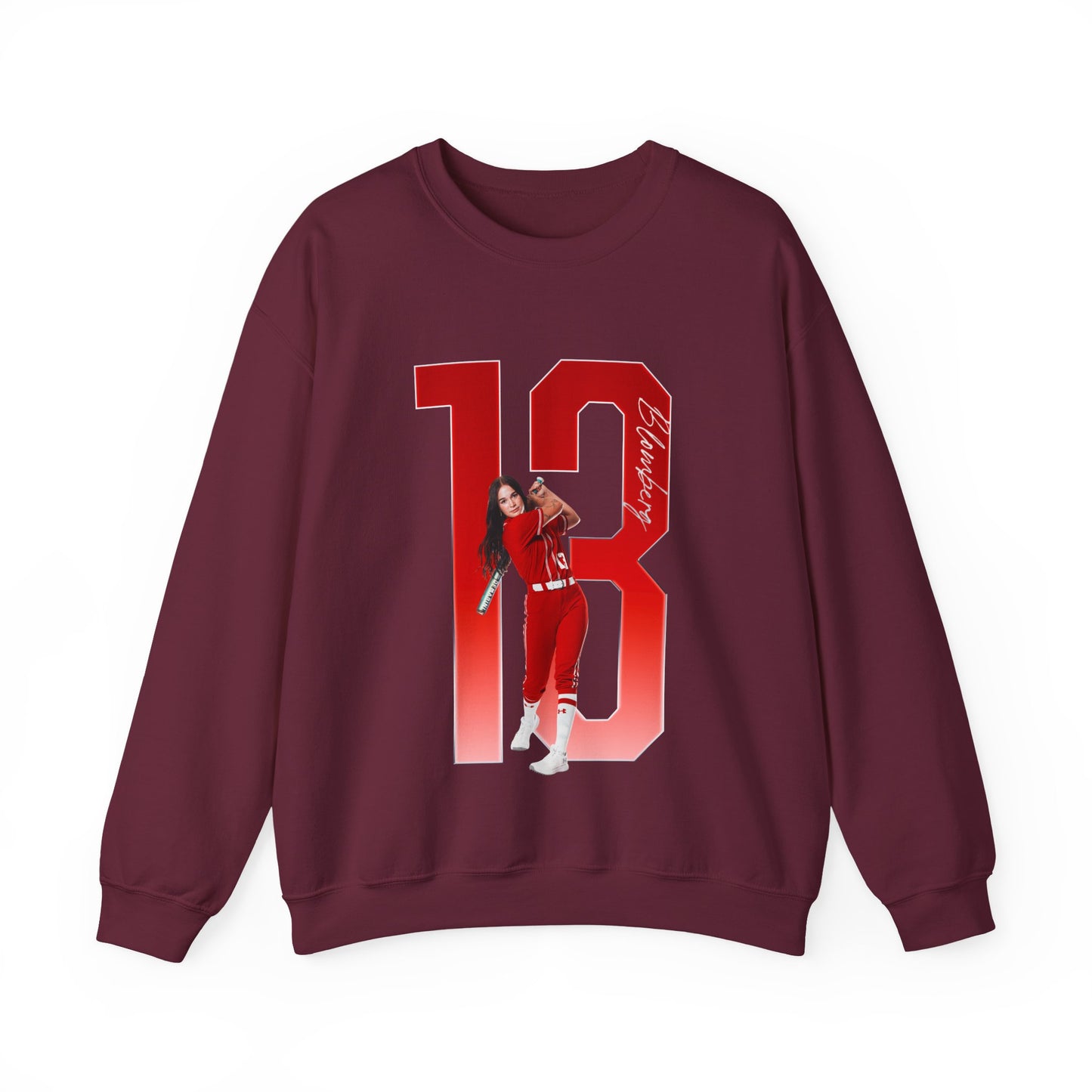 Addison Blomberg Player Icon Number Crewneck Sweatshirt