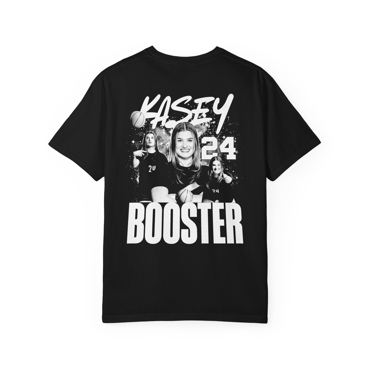 Kasey Booster Vintage Blackout Premium Tee