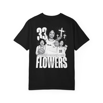 Amerie Flowers Heavyweight Vintage Blackout Tee