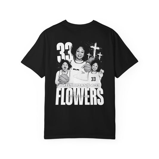 Amerie Flowers Heavyweight Vintage Blackout Tee