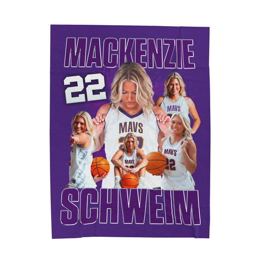 Mackenzie Schweim 60"-80" Plush Blanket