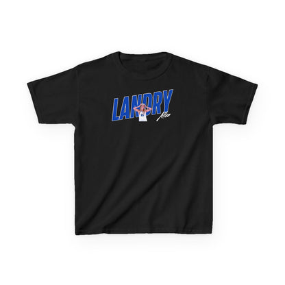 Landry Allen Cursive Combo Colored Kids Tee