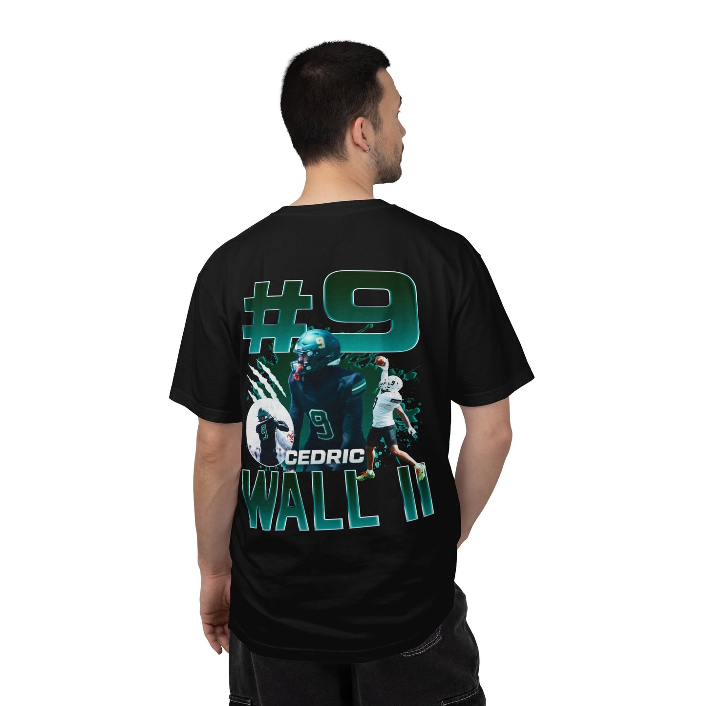 Cedric Wall II Logo Front & Back Premium Tee