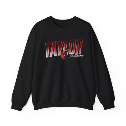 Taylor Troutman Cursive Combo Colored Crewneck Sweatshirt