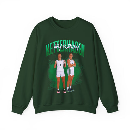 Ady & Riley Ketterhagen Curved Combo Crewneck Sweatshirt