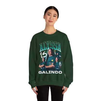 Alyssa Galindo First Name Highlight Crewneck Sweatshirt