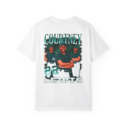 Courtney Lewis Logo Front & Back Premium Tee
