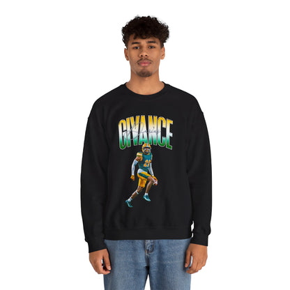 Darius Givance Curved Combo Crewneck Sweatshirt