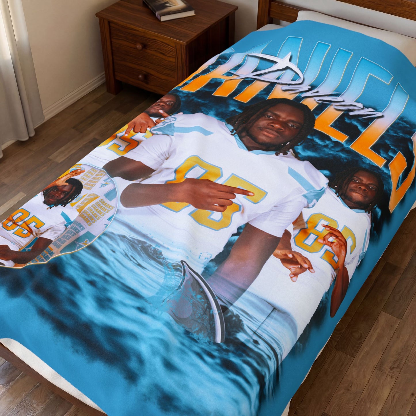 Daveon Daniels 60"-80" Plush Blanket