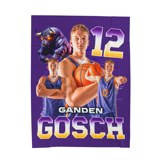 Ganden Gosch 60"-80" Plush Blanket