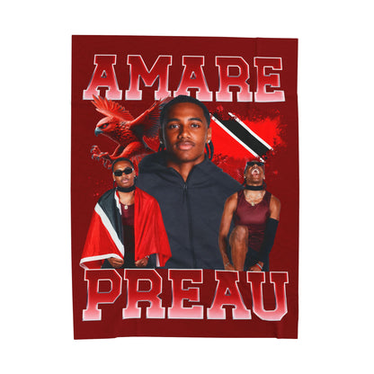 Amare Preau 60"-80" Plush Blanket
