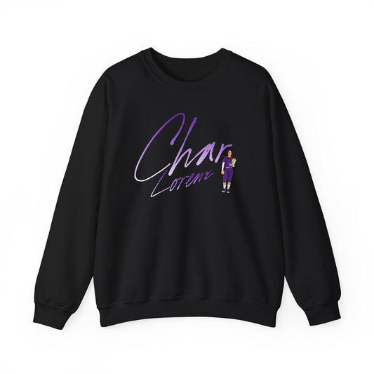 Char Lorenz Cursive Crewneck Sweatshirt
