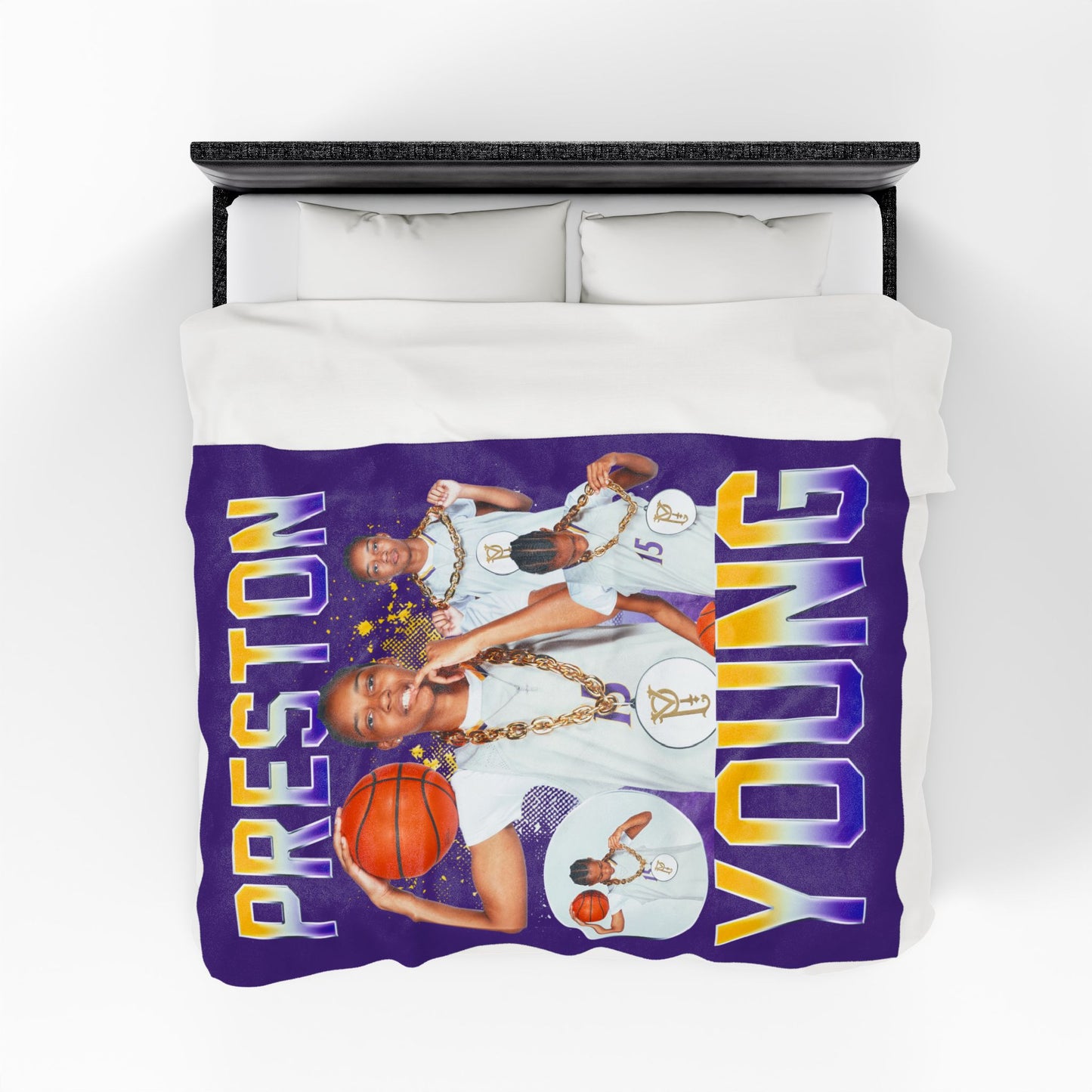 Preston Young 60"-80" Plush Blanket