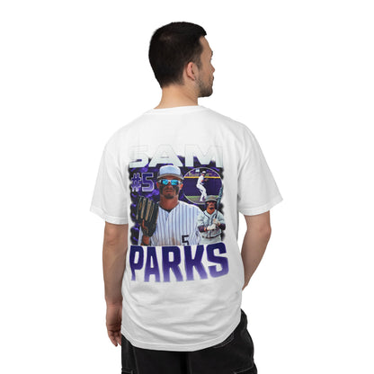 Sam Parks Logo Front & Back Premium Tee