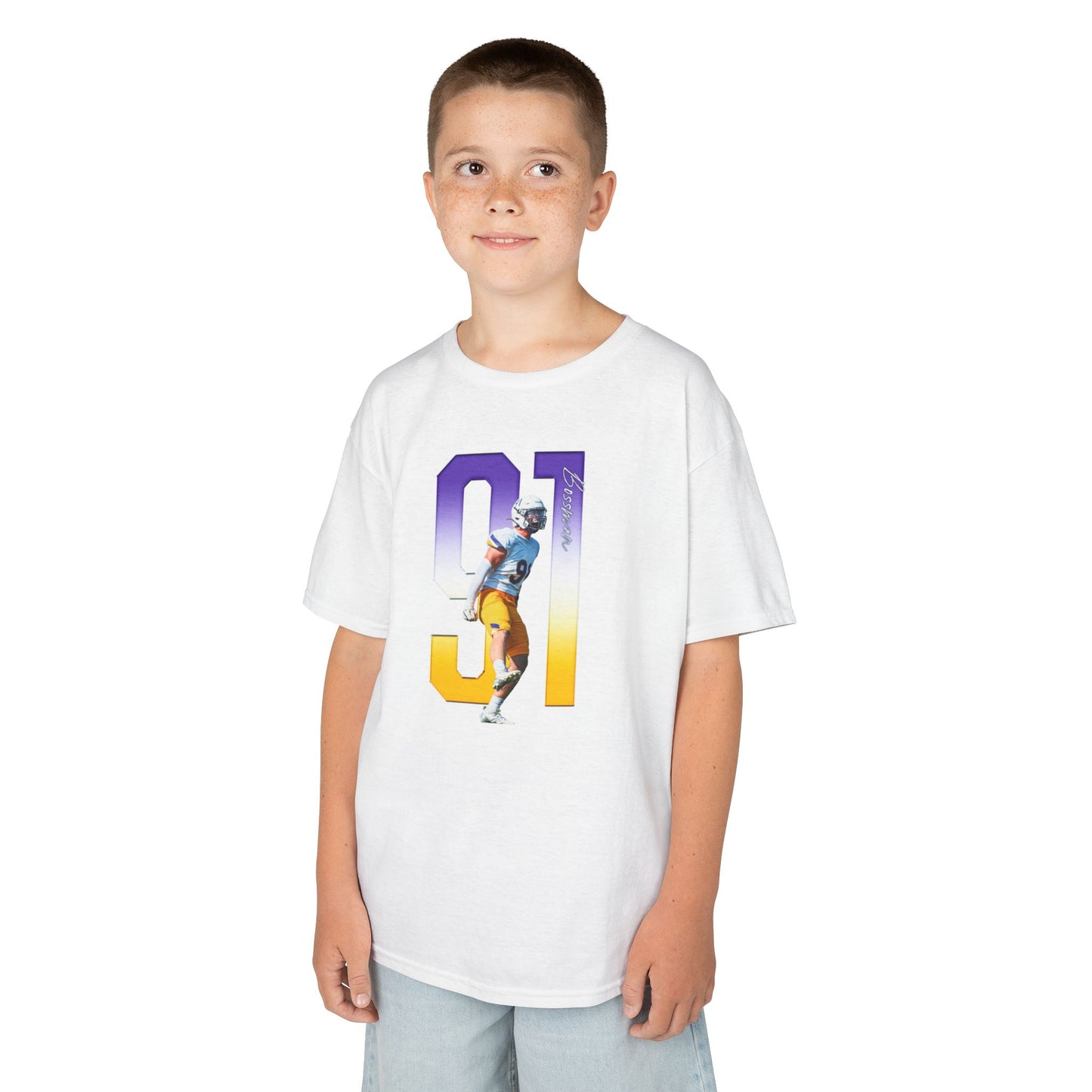 Sam Bossman Player Icon Number Kids Tee