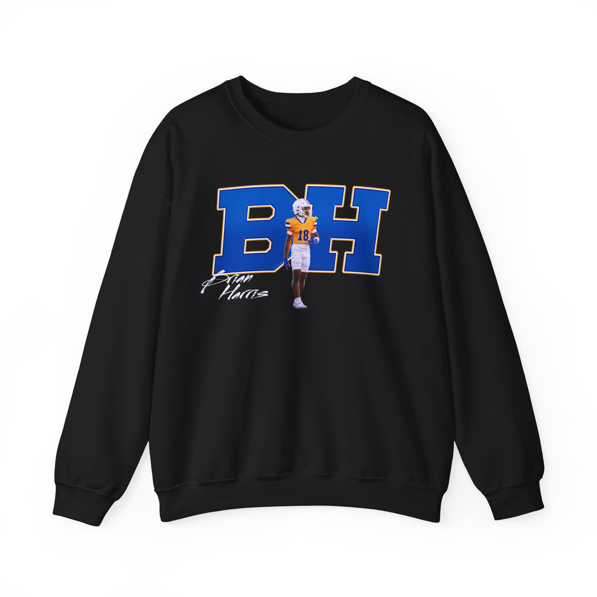 Brian Harris Big Initials Crewneck Sweatshirt