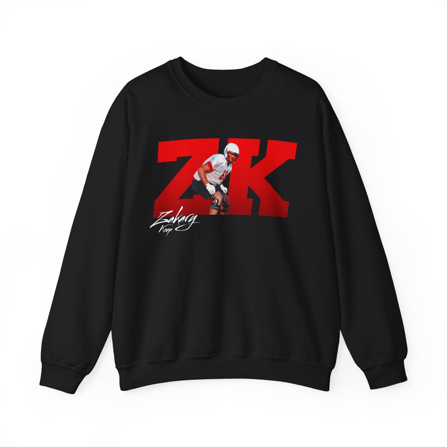 Zakary Koep Big Initials Crewneck Sweatshirt