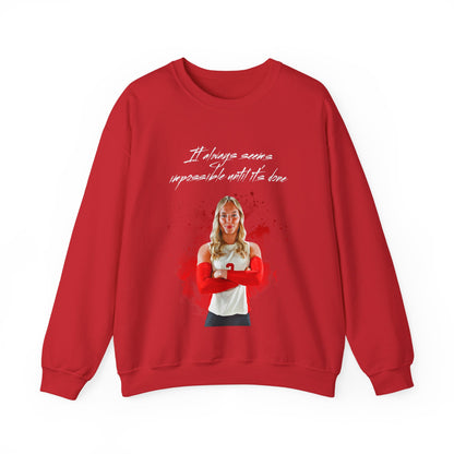 Gracie Furlong Athlete Quote Crewneck Sweatshirt