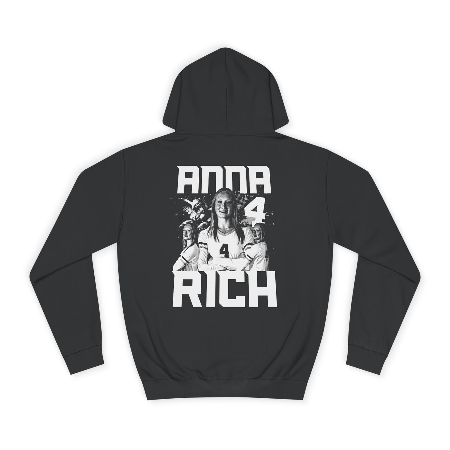 Anna Rich Premium Vintage Blackout Hoodie