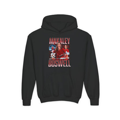 Makaley Boswell Single Color Combo Kids Hoodie