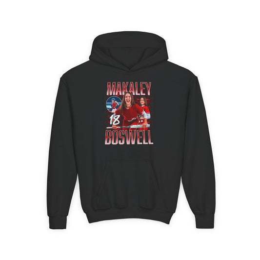 Makaley Boswell Single Color Combo Kids Hoodie