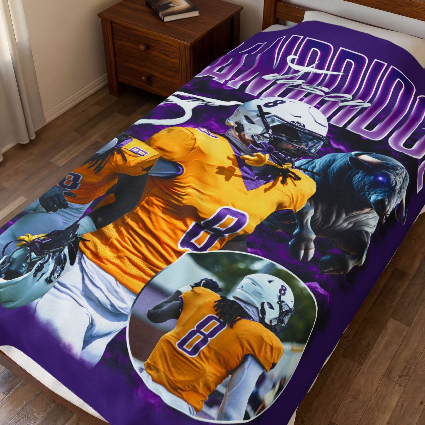 Jason Dandridge 60"-80" Plush Blanket