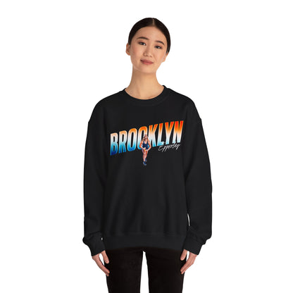 Brooklyn Epperley Cursive Combo Crewneck Sweatshirt