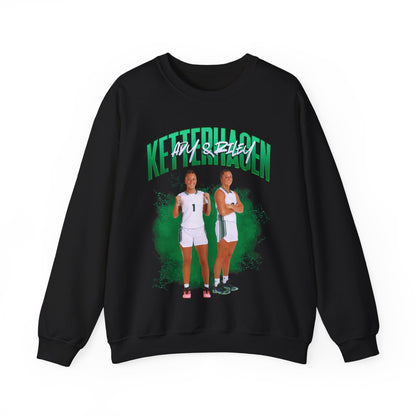 Ady & Riley Ketterhagen Curved Combo Crewneck Sweatshirt