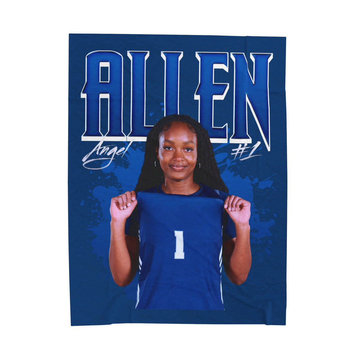 Angel Allen 60"-80" Plush Blanket