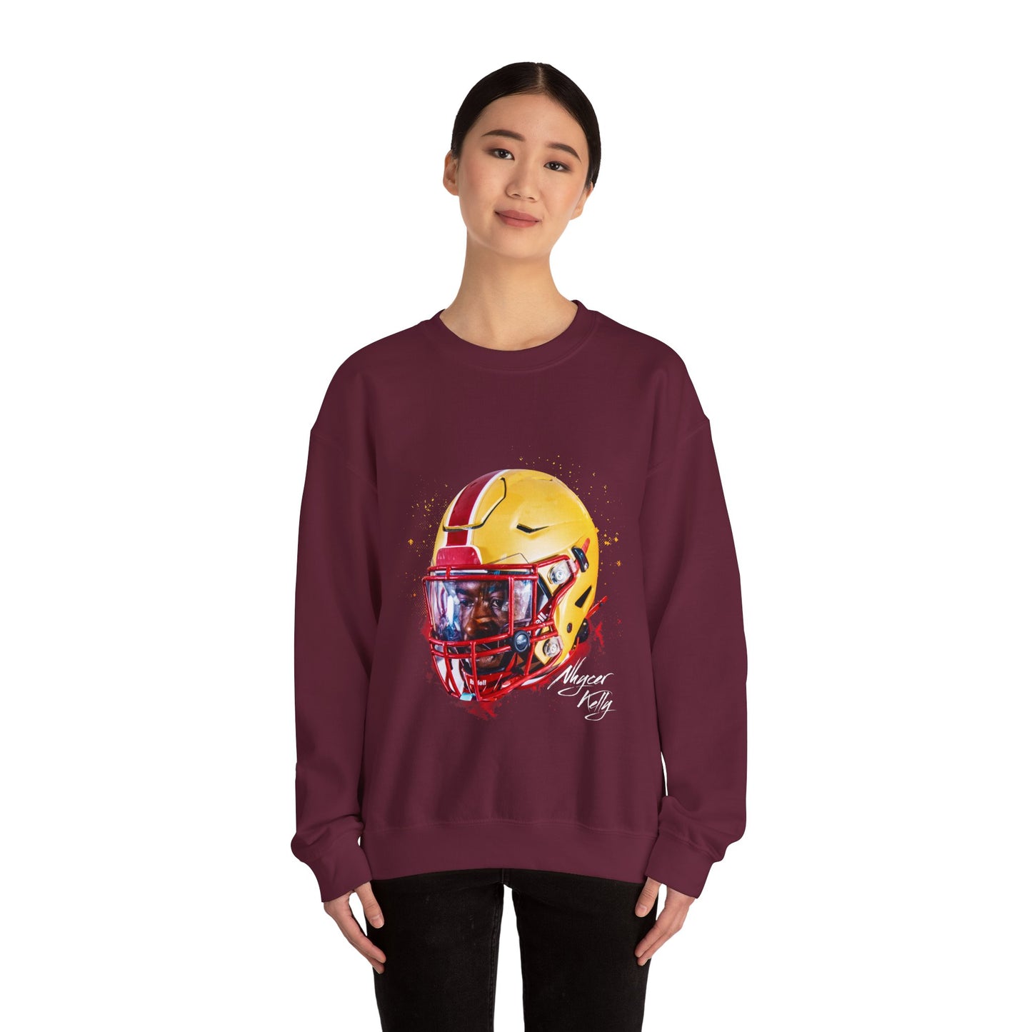 Nhycer Kelly Big Head Crewneck Sweatshirt