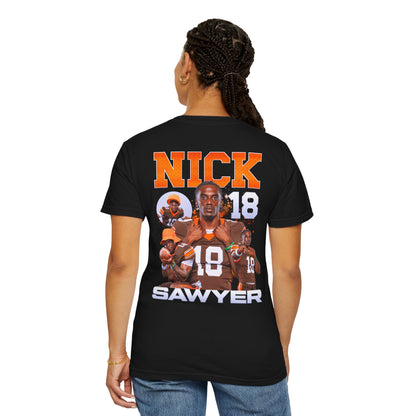 Nick Sawyer Logo Front & Back Premium Tee