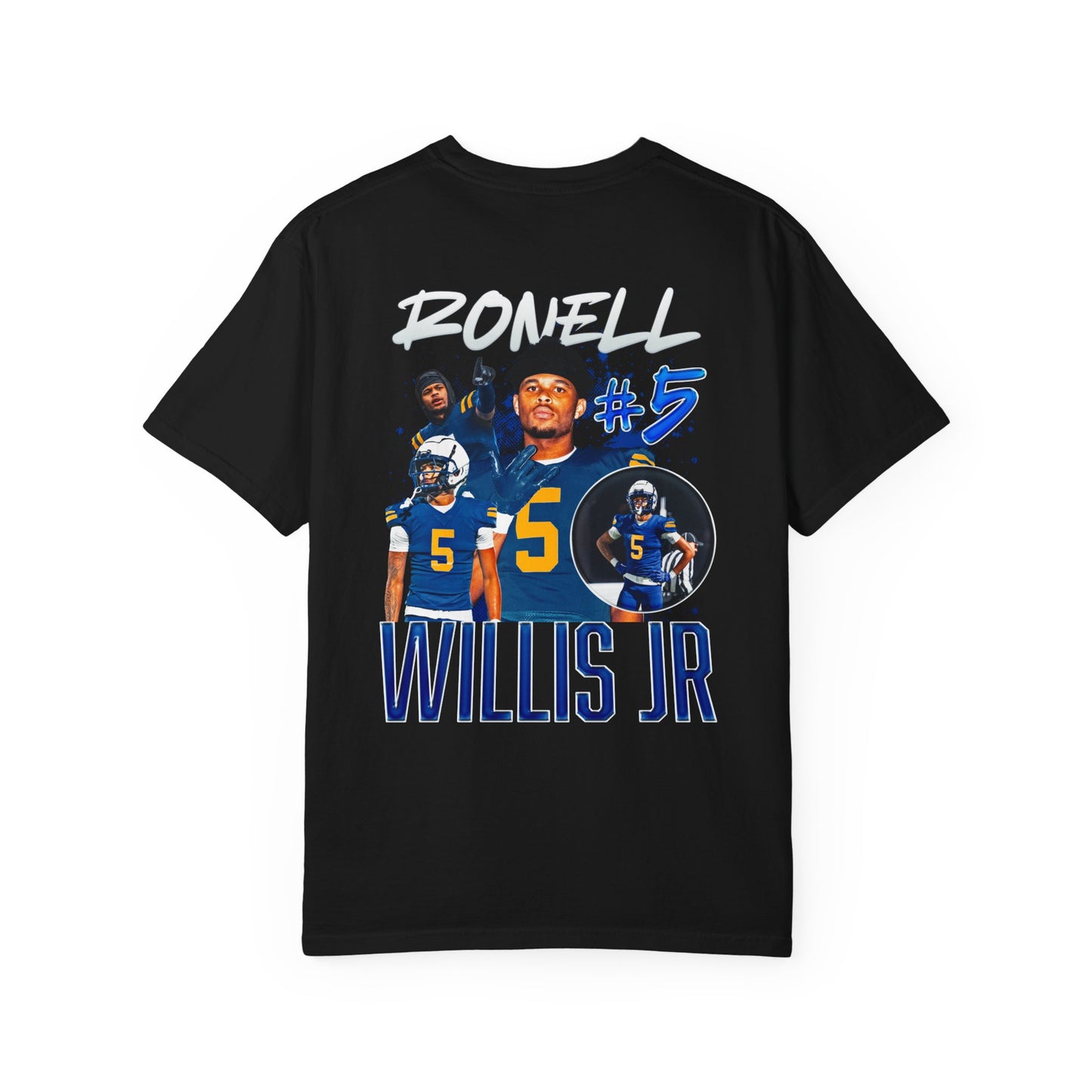 Ronell Willis Jr. Logo Front & Back Premium Tee