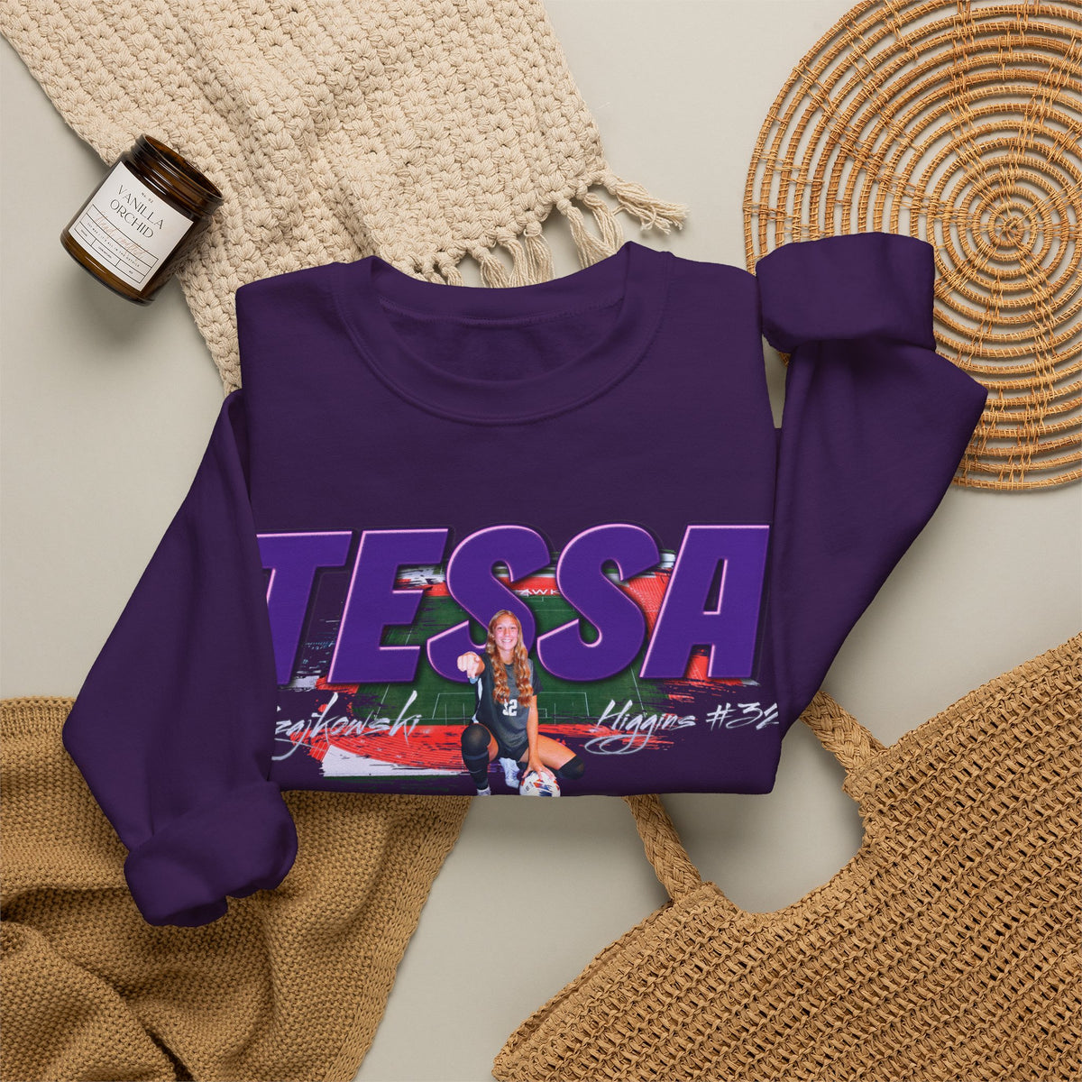 Tessa Czajkowski Higgins Lowkey Crewneck Sweatshirt