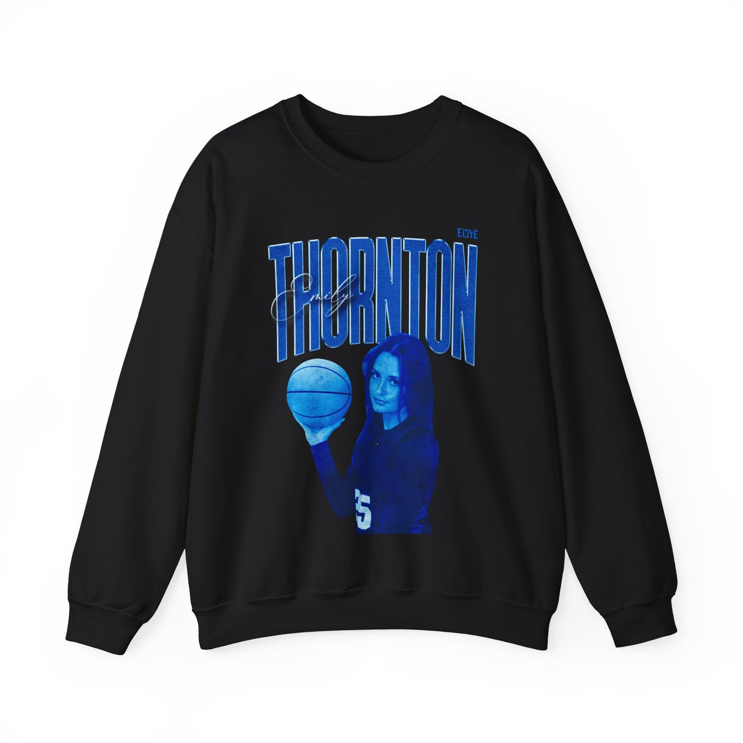 Emily Thornton Faded Glory Crewneck Sweatshirt