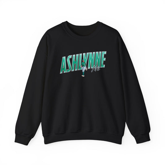 Ashlynne Vote Cursive Combo Colored Crewneck Sweatshirt