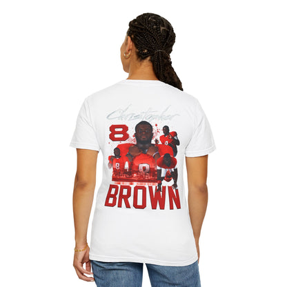 Christopher Brown Logo Front & Back Premium Tee