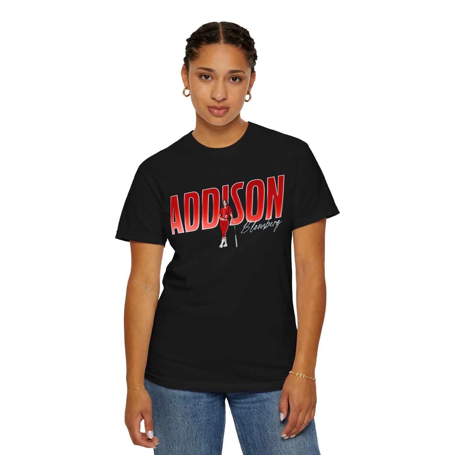 Addison Blomberg Cursive Combo Premium Tee