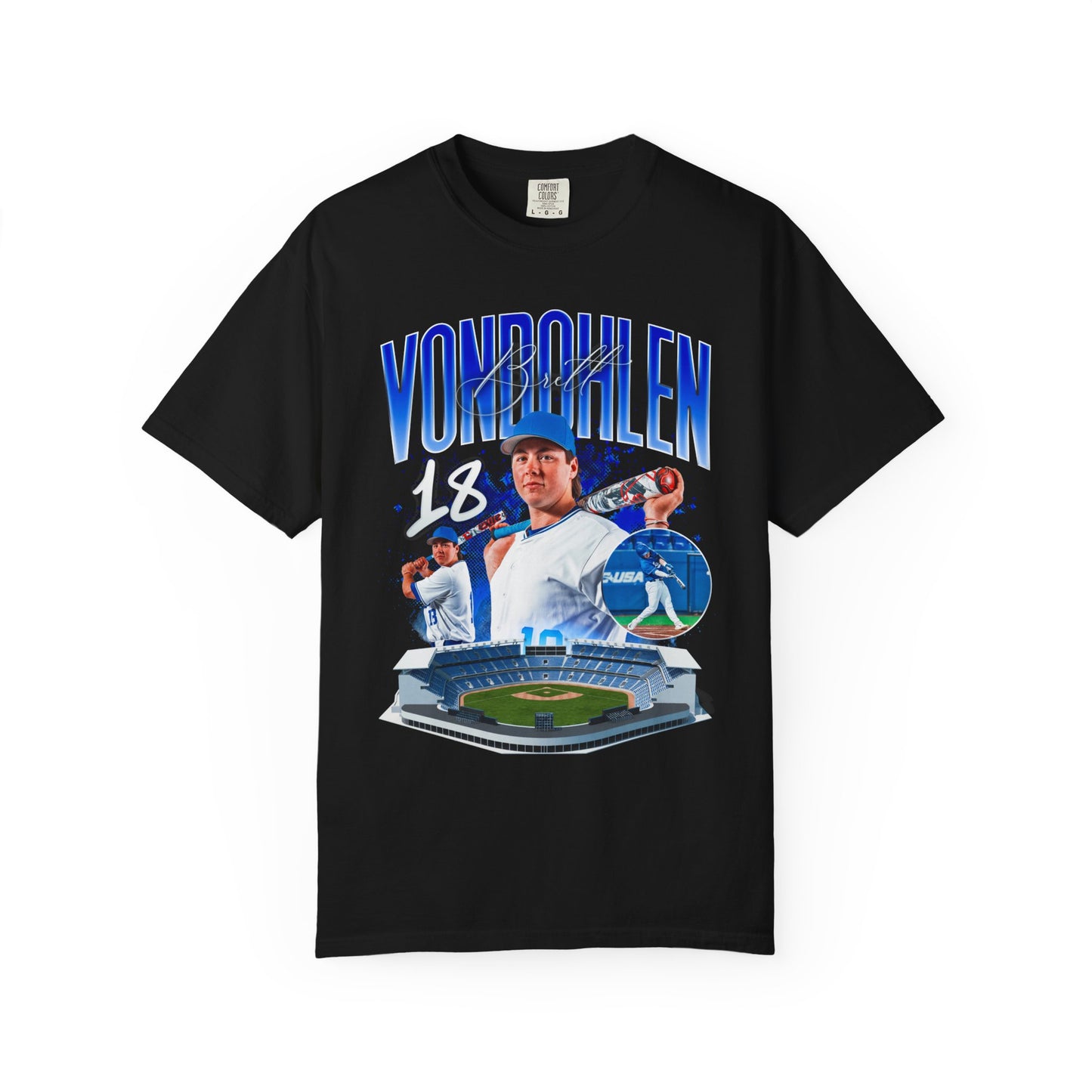 Brett Vondohlen Last Name Highlight Premium Tee