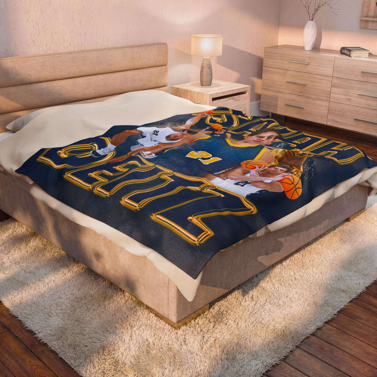 Isaiah Deitz 60"-80" Plush Blanket