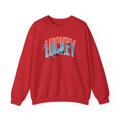 Faith Luckey Big Last Name Crewneck Sweatshirt