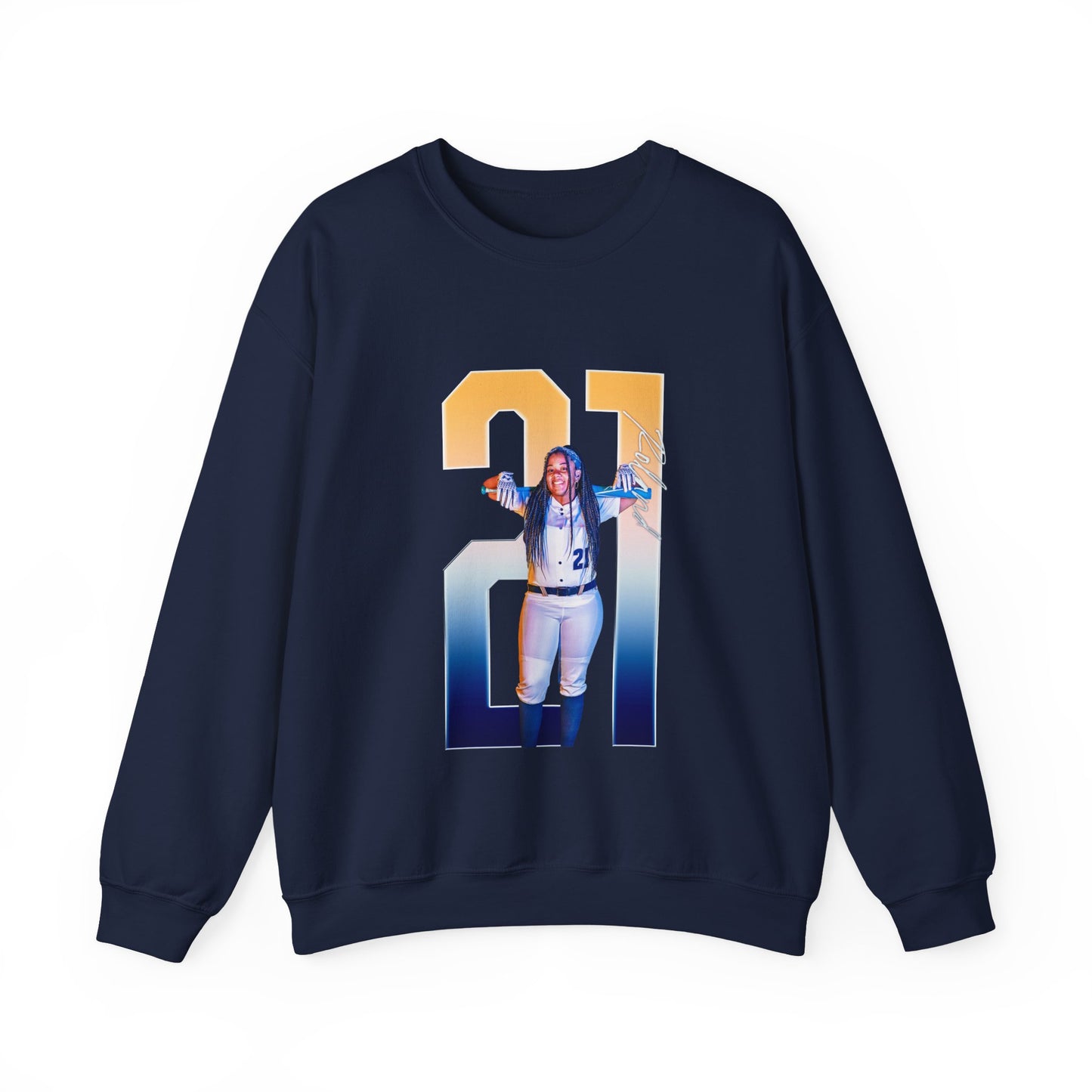 Madison Roland Player Icon Number Crewneck Sweatshirt
