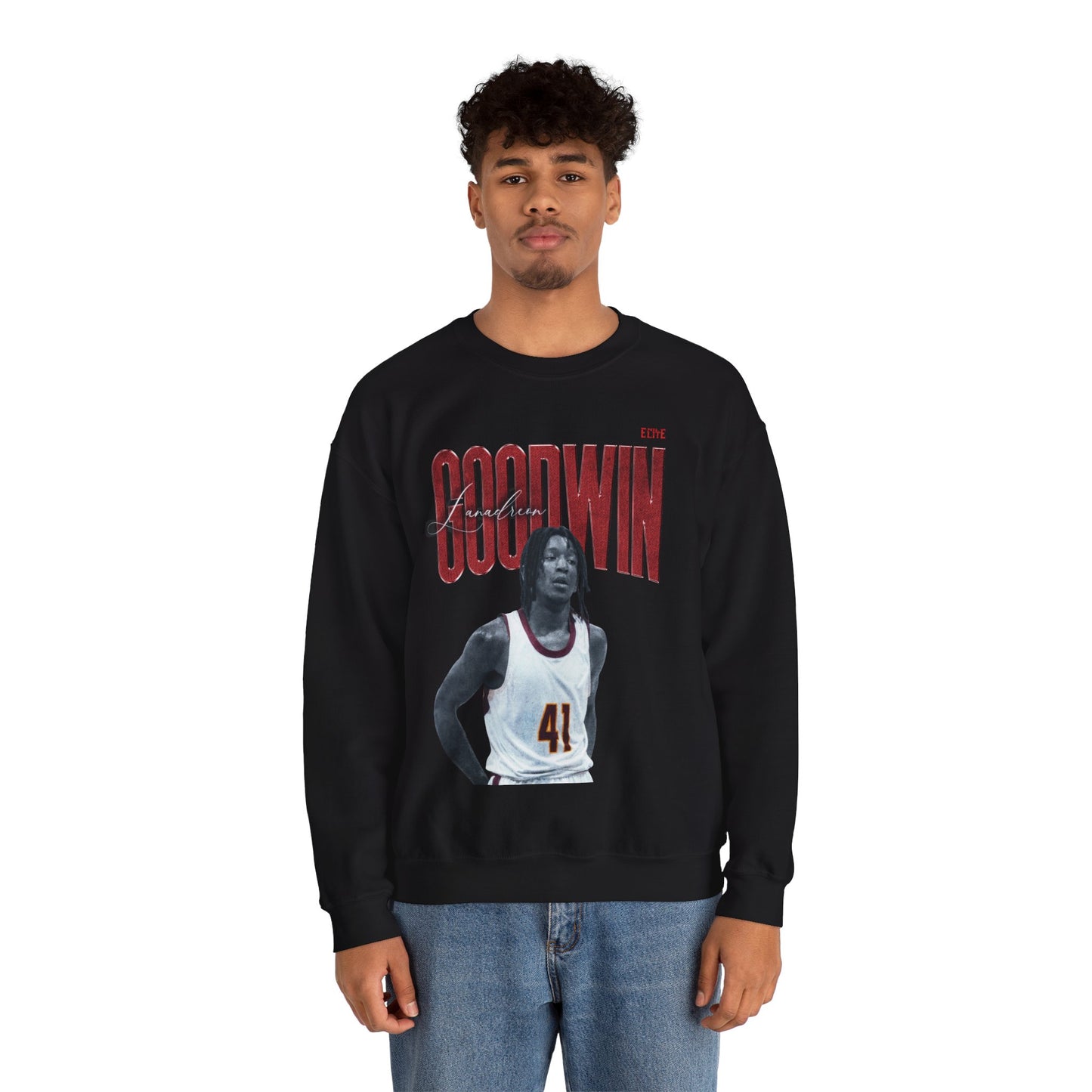 Lanadreon Goodwin Faded Glory Crewneck Sweatshirt