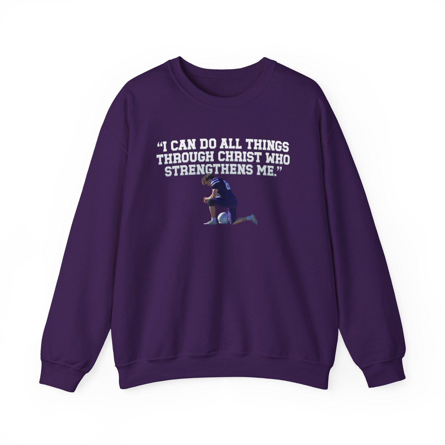 Kacper Lobas Featured Quote Crewneck Sweatshirt