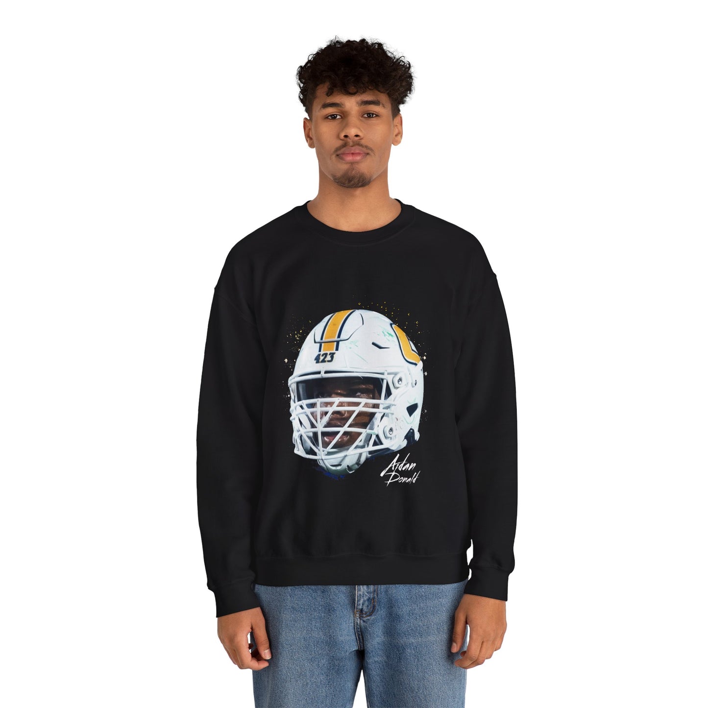 Aidan Donald Big Head Crewneck Sweatshirt