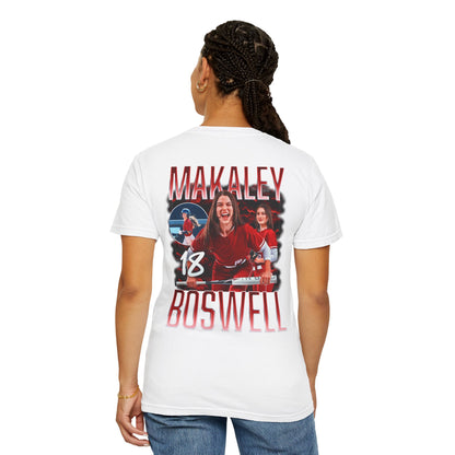 Makaley Boswell Logo Front & Back Premium Tee